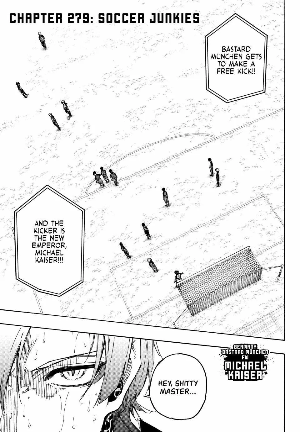 Read Blue Lock chapter 279 image 0 on Lezhin