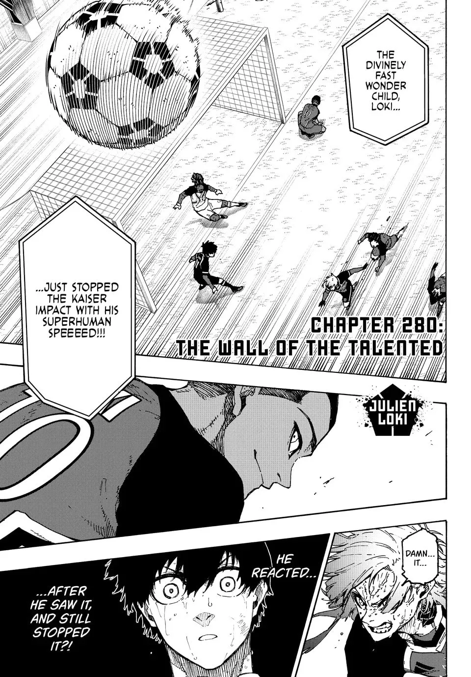 Read Blue Lock chapter 280 image 0 on Lezhin