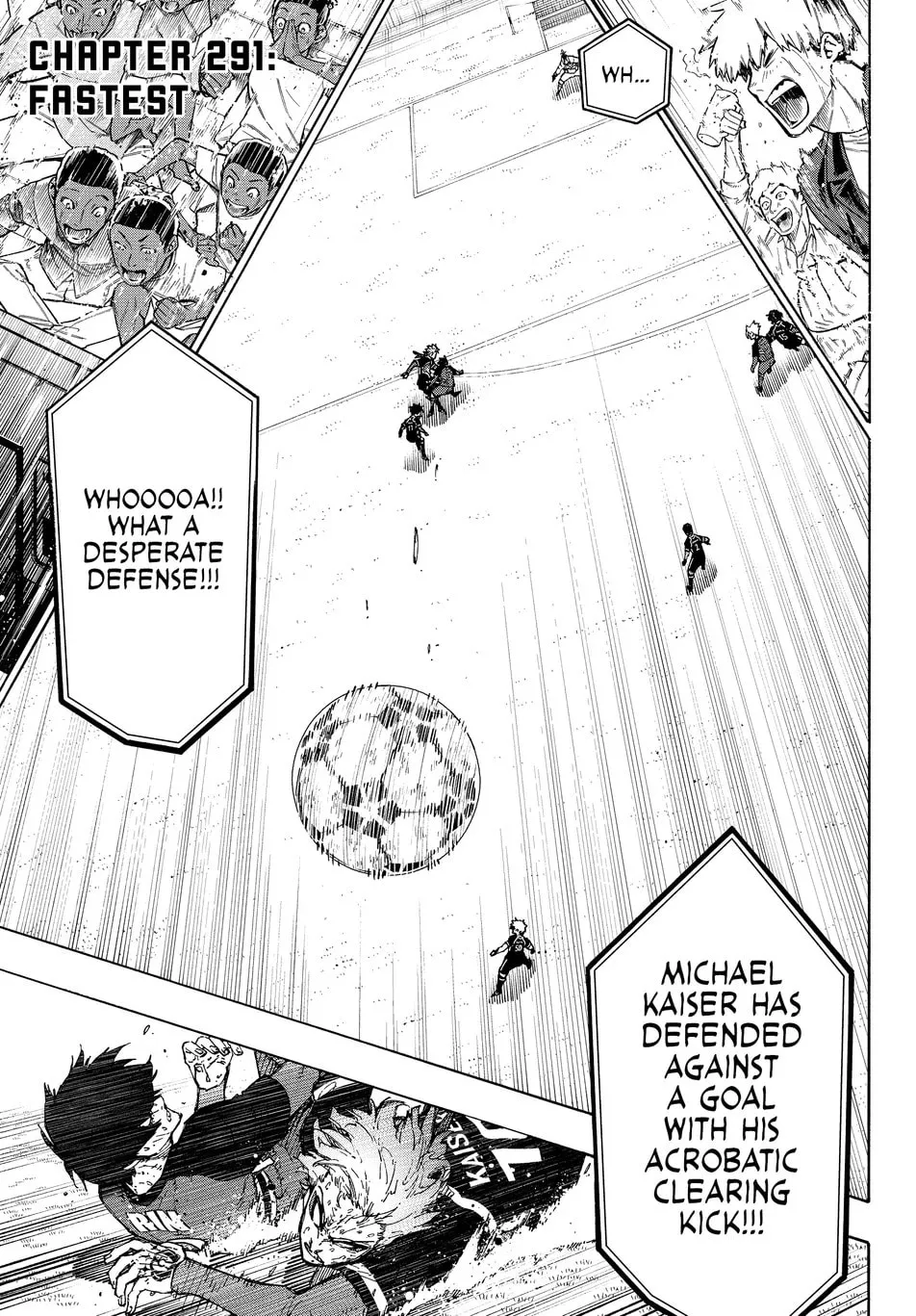 Read Blue Lock chapter 291 image 0 on Lezhin