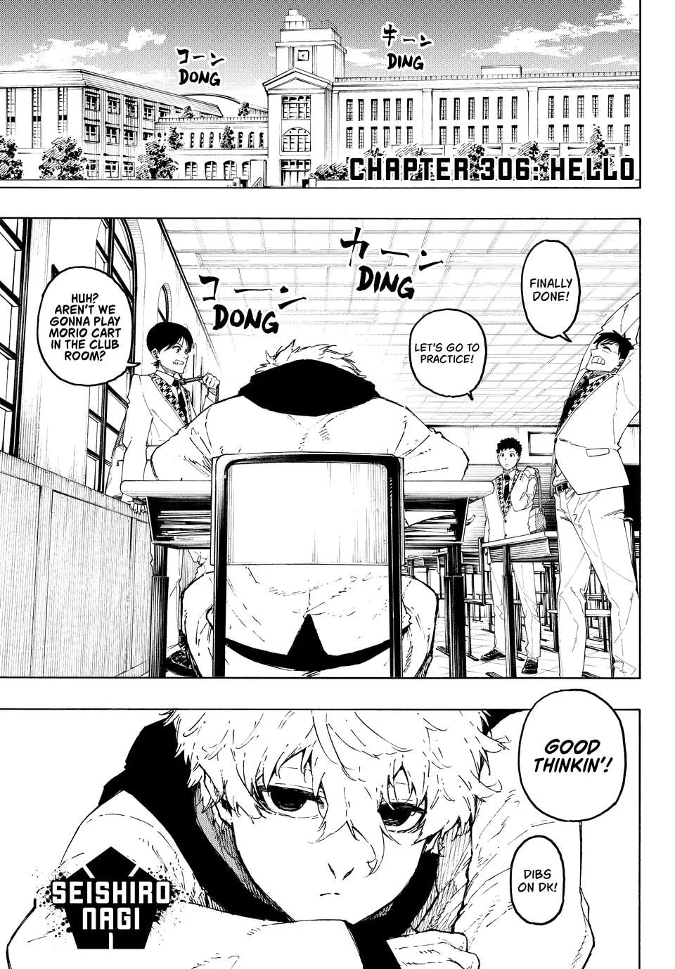 Read Blue Lock chapter 306 image 0 on Lezhin