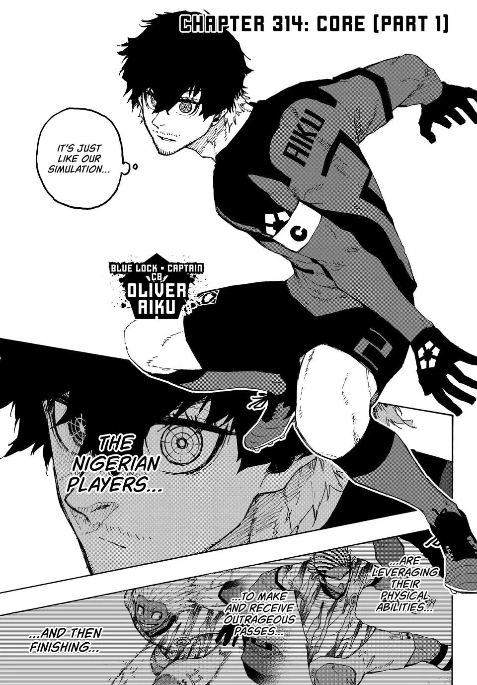 Read Blue Lock chapter 314 image 0 on Lezhin