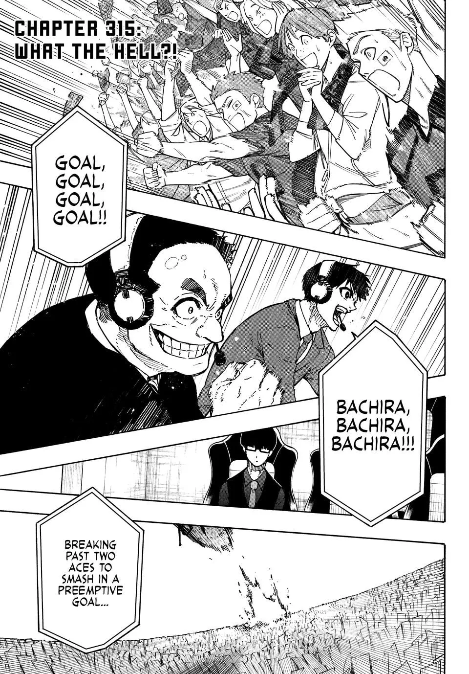 Read Blue Lock chapter 315 image 0 on Lezhin