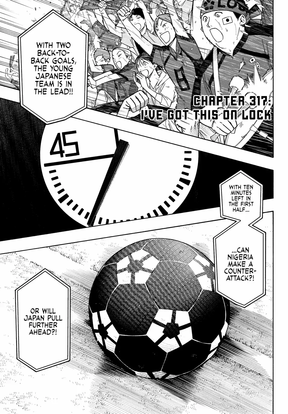 Read Blue Lock chapter 317 image 0 on Lezhin