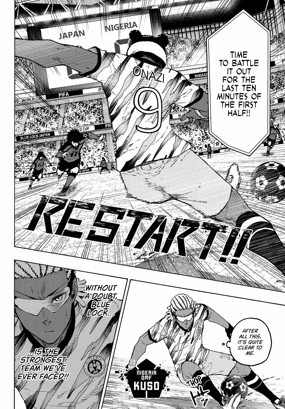 Read Blue Lock chapter 317 image 1 on Lezhin