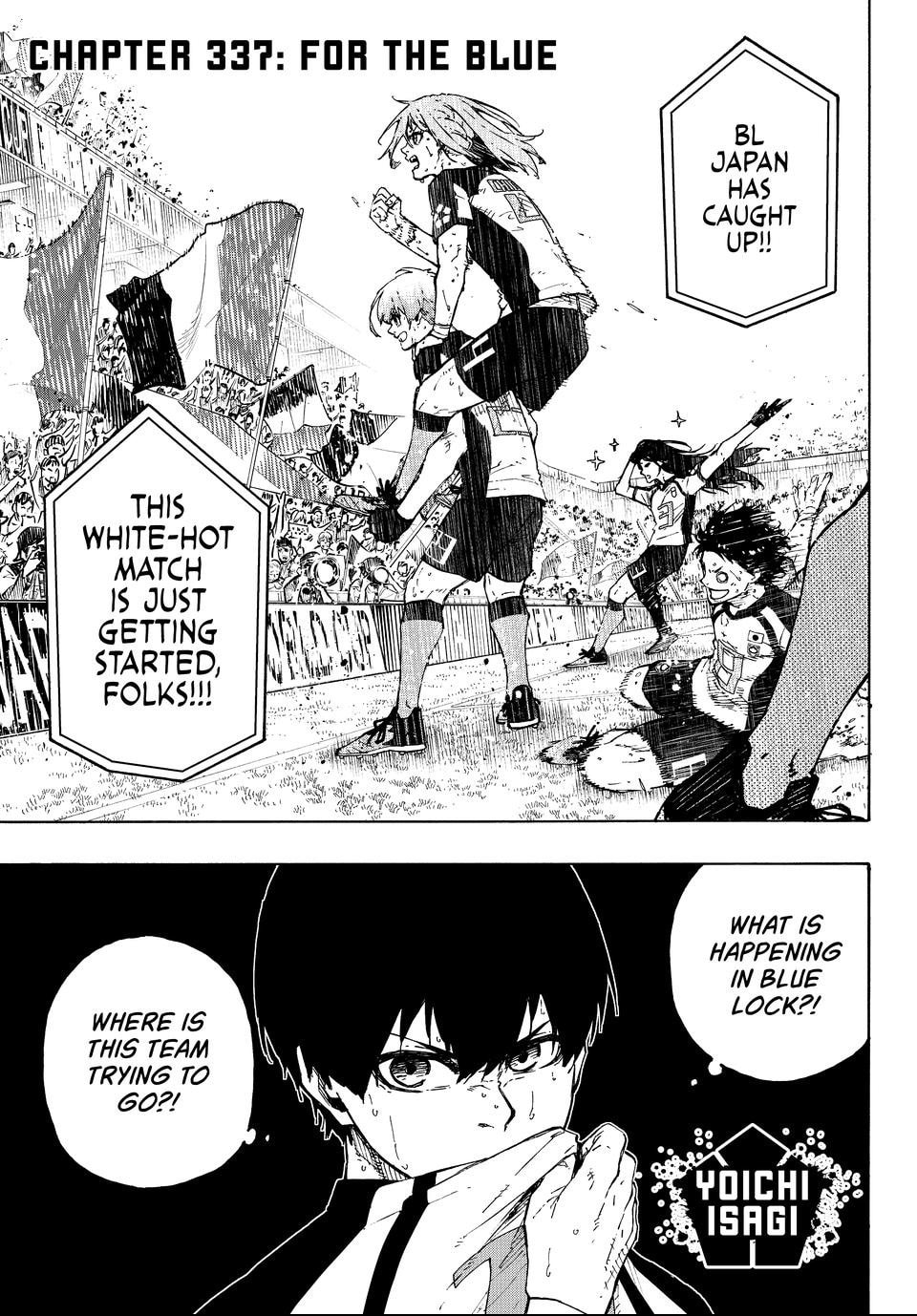 Read Blue Lock chapter 320.1 image 0 on Lezhin