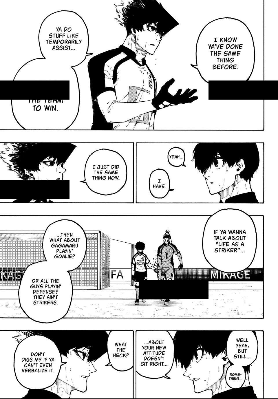 Read Blue Lock chapter 320.1 image 4 on Lezhin
