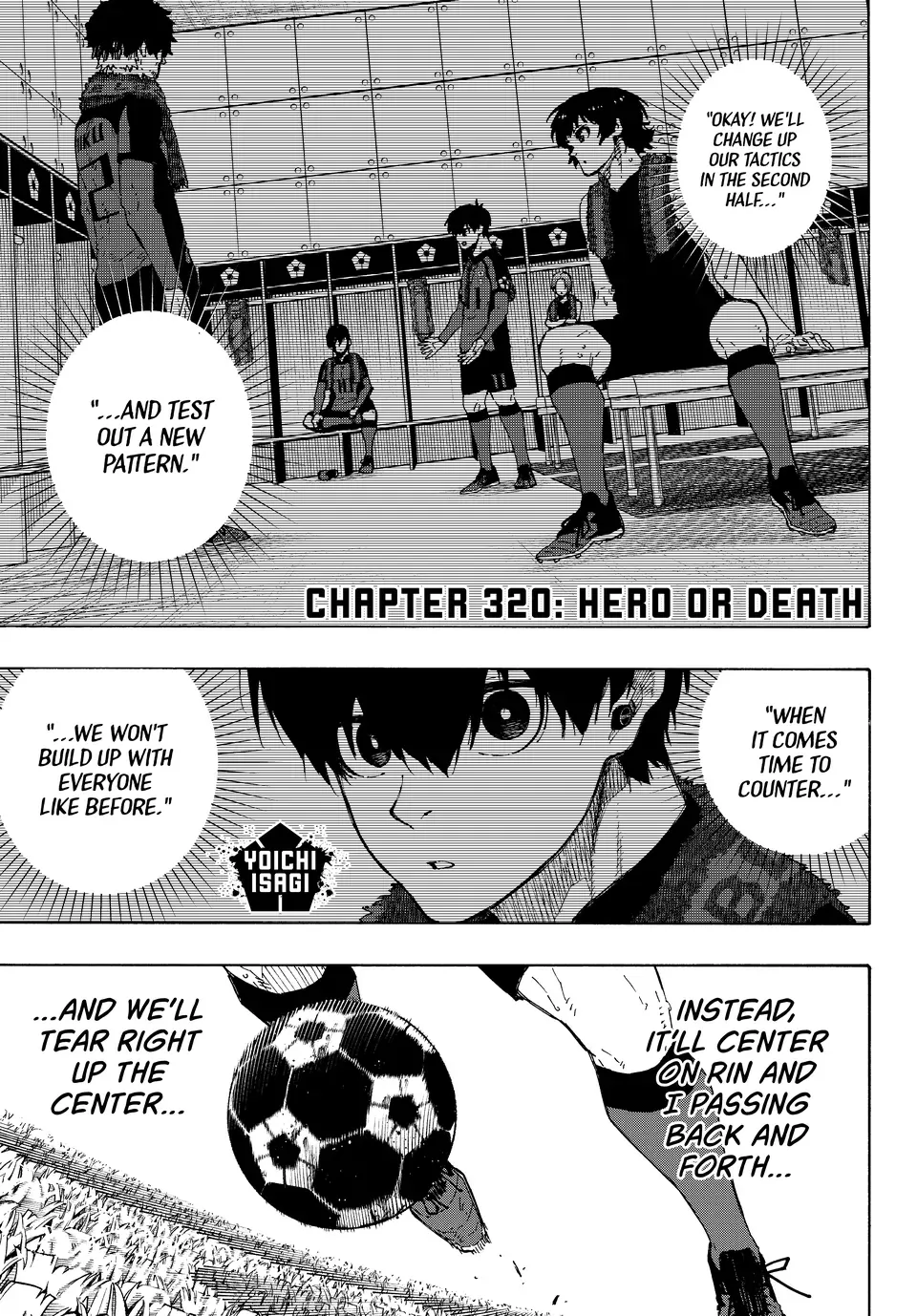 Read Blue Lock chapter 320 image 0 on Lezhin