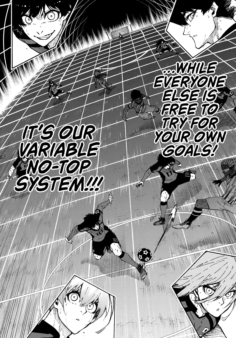 Read Blue Lock chapter 320 image 1 on Lezhin