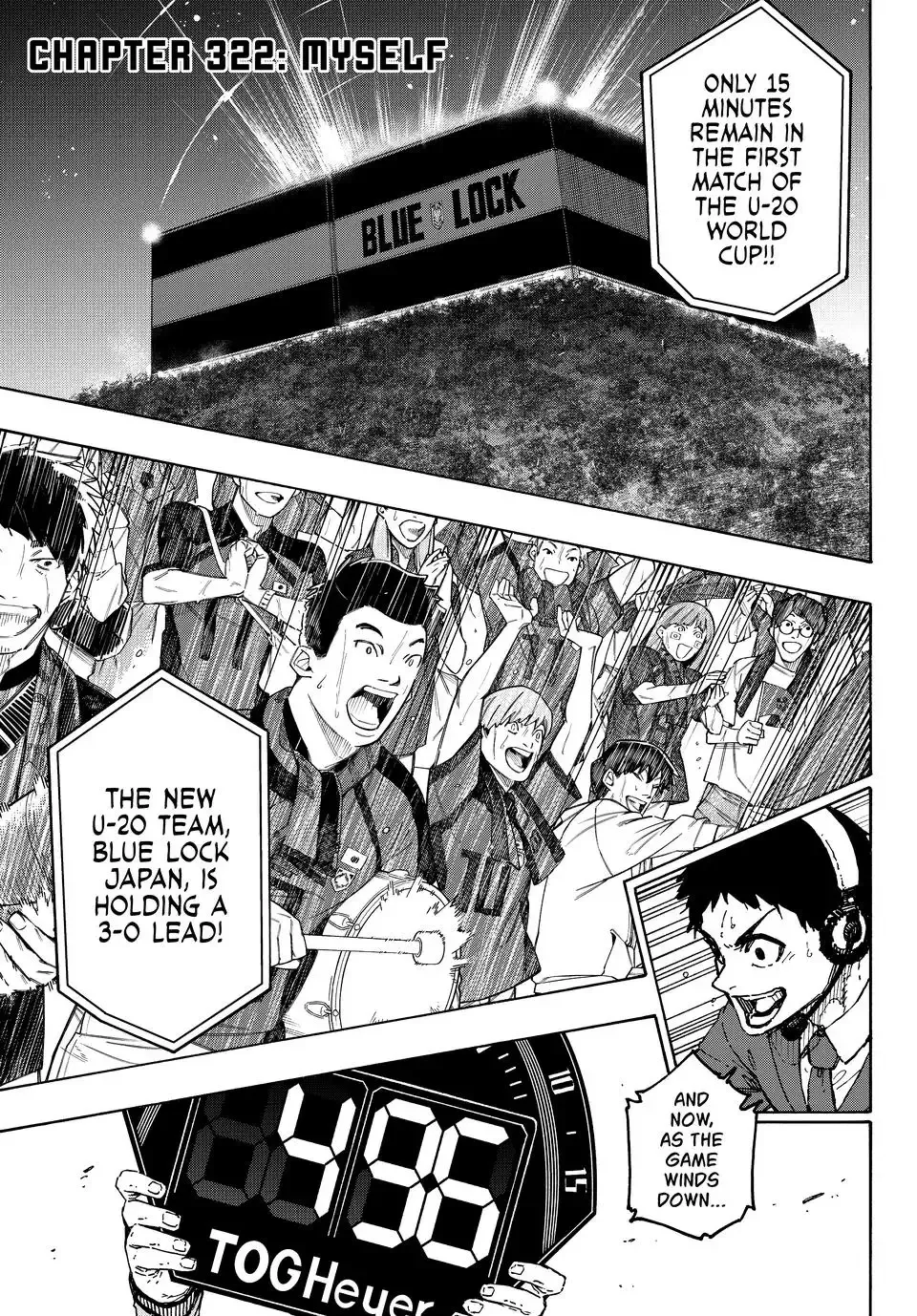 Read Blue Lock chapter 322 image 1 on Lezhin