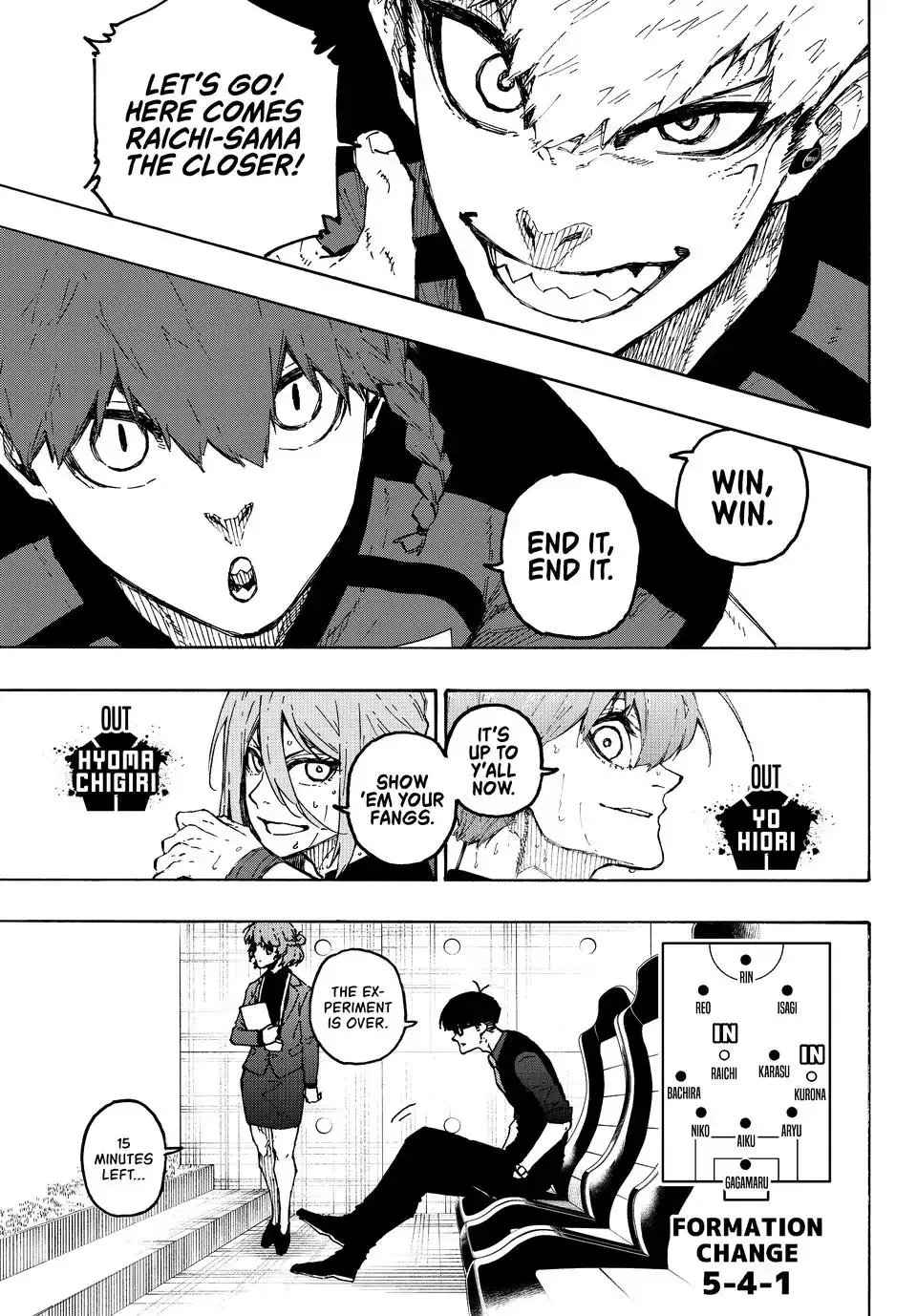 Read Blue Lock chapter 322 image 3 on Lezhin