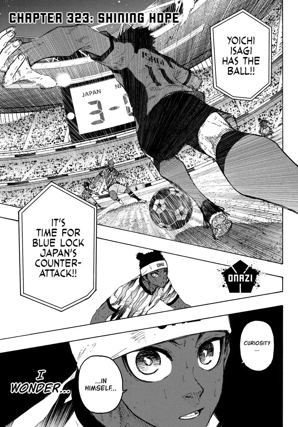 Read Blue Lock chapter 323 image 0 on Lezhin