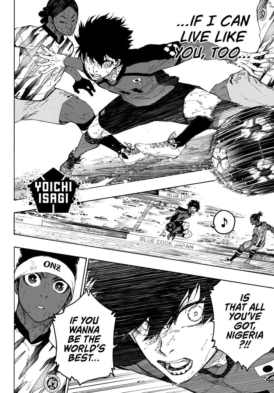 Read Blue Lock chapter 323 image 1 on Lezhin