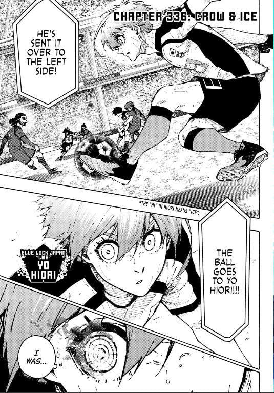 Read Blue Lock chapter 336 image 0 on Lezhin