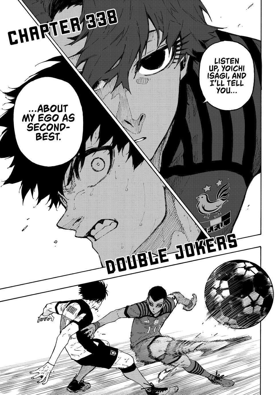 Read Blue Lock chapter 338 image 0 on Lezhin