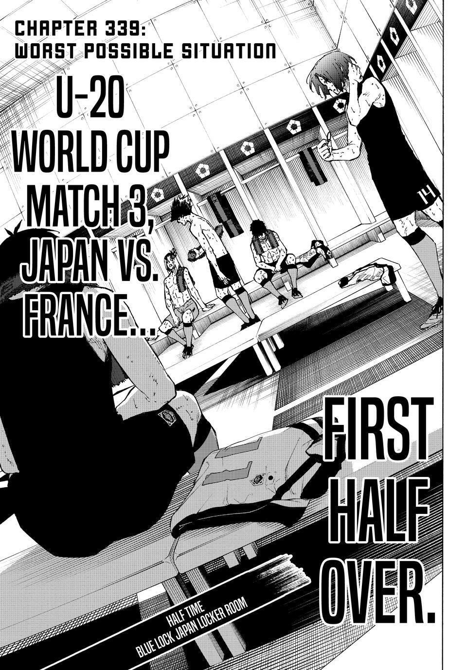 Read Blue Lock chapter 339 image 0 on Lezhin