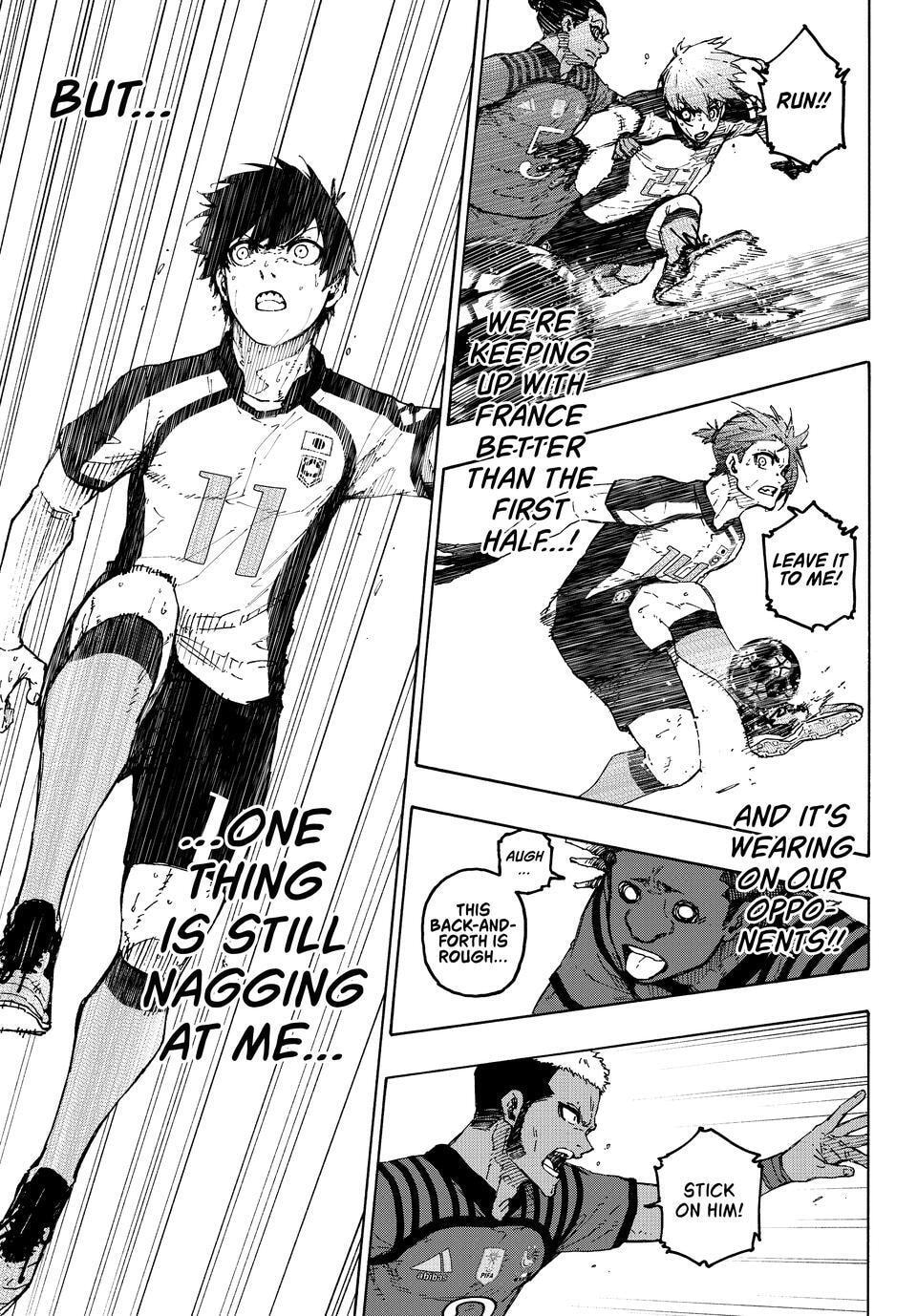 Read Blue Lock chapter 341 image 6 on Lezhin