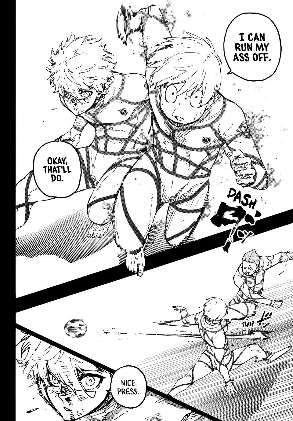 Read Blue Lock chapter 348.99 image 3 on Lezhin