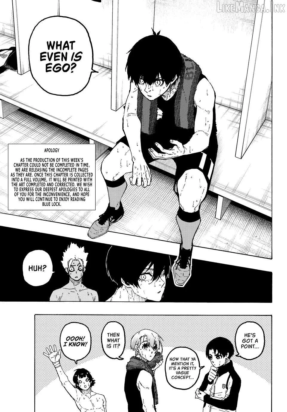 Read Blue Lock chapter 349.99 image 3 on Lezhin