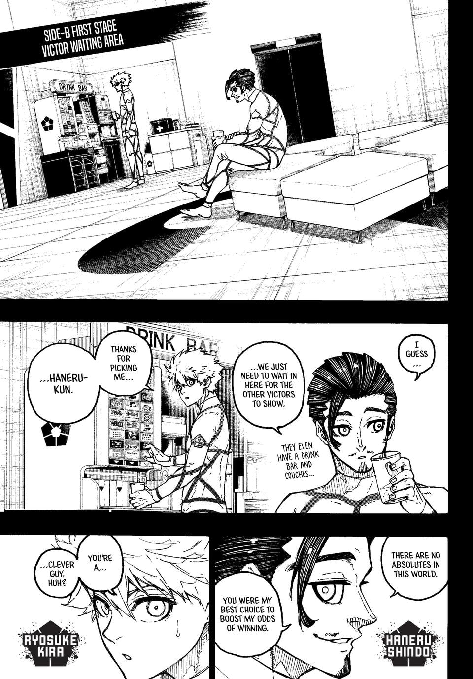 Read Blue Lock chapter 352 image 4 on Lezhin