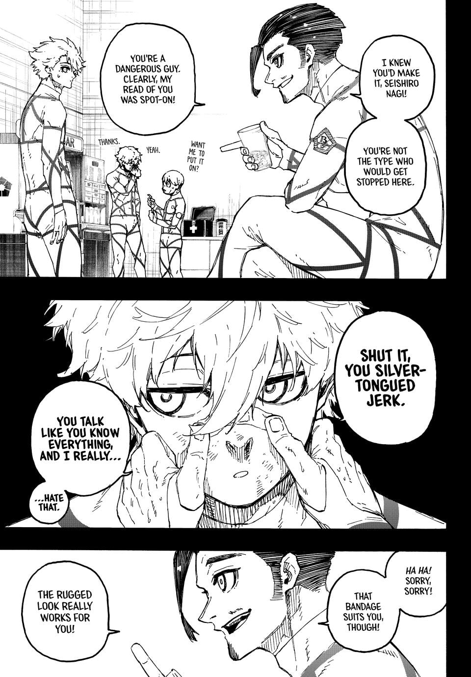 Read Blue Lock chapter 352 image 6 on Lezhin