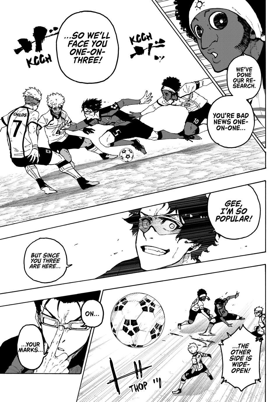 Read Blue Lock chapter 357 image 10 on Lezhin
