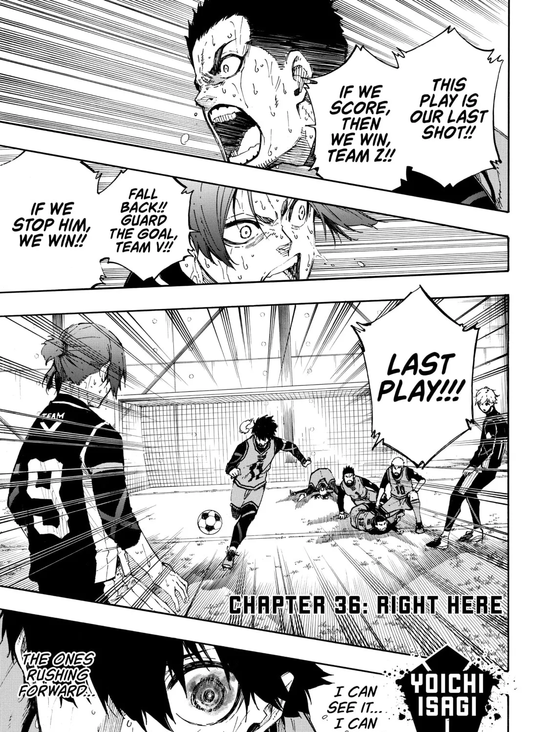 Read Blue Lock chapter 36 image 0 on Lezhin