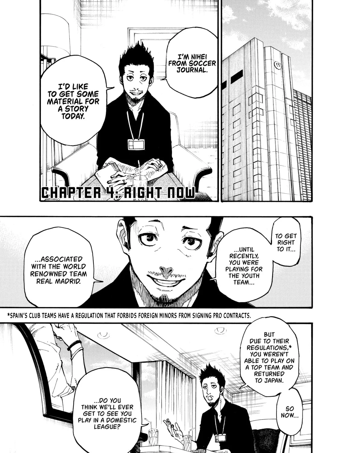 Read Blue Lock chapter 4 image 0 on Lezhin