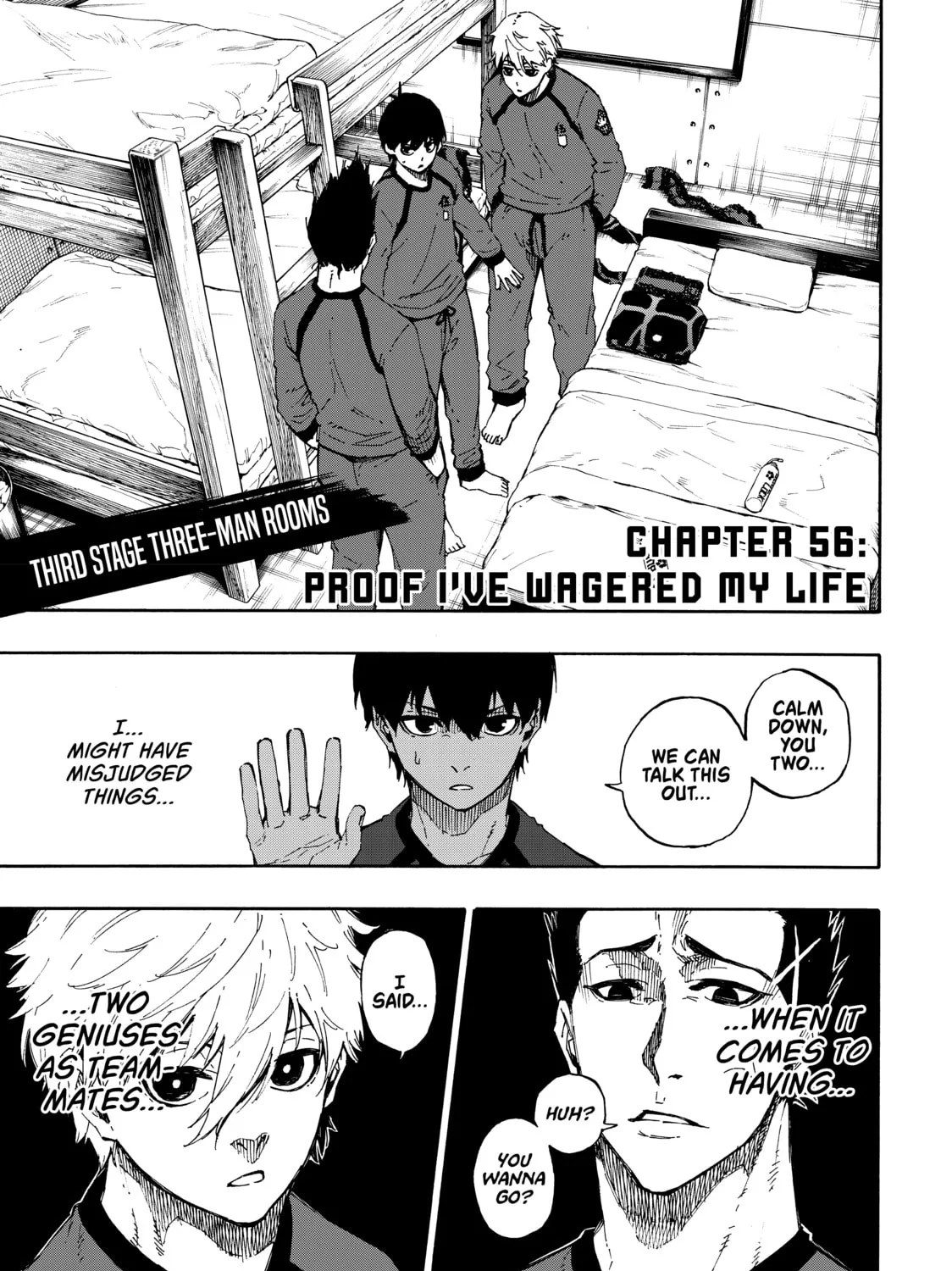 Read Blue Lock chapter 56 image 0 on Lezhin