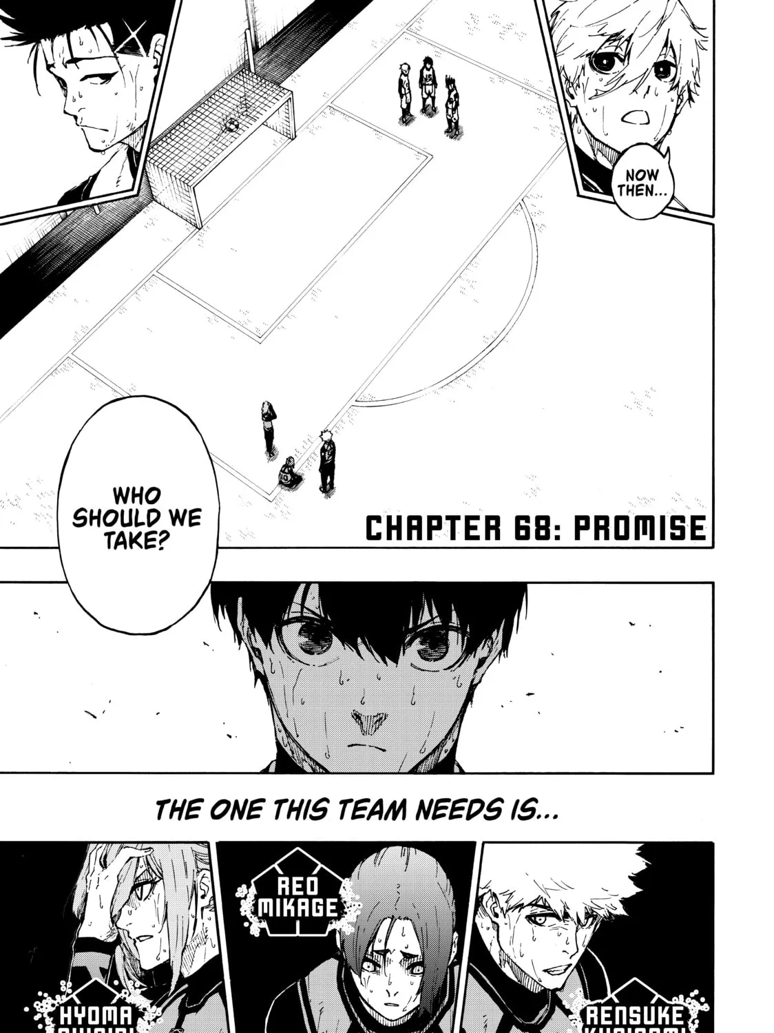 Read Blue Lock chapter 68 image 0 on Lezhin