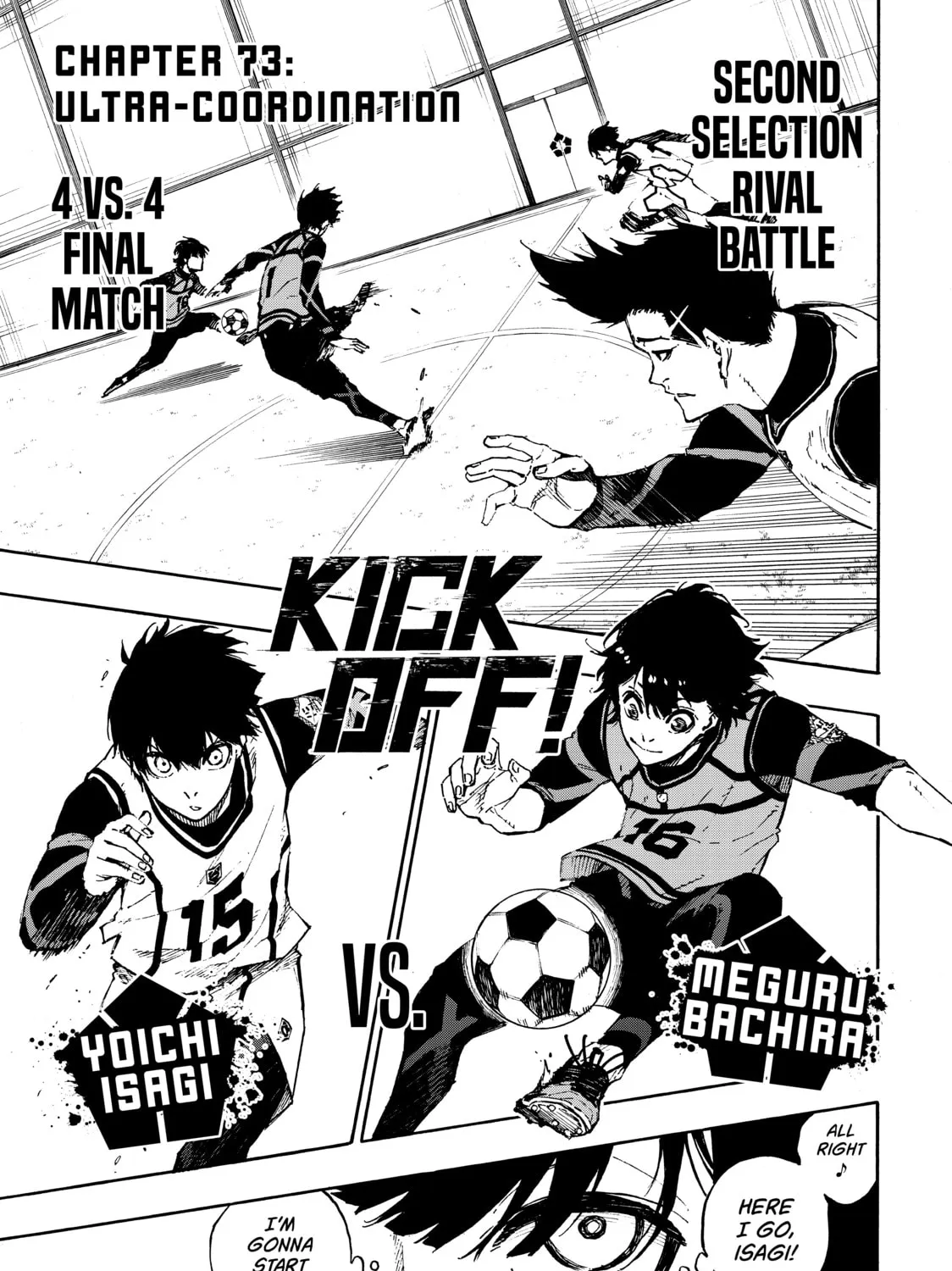 Read Blue Lock chapter 73 image 0 on Lezhin
