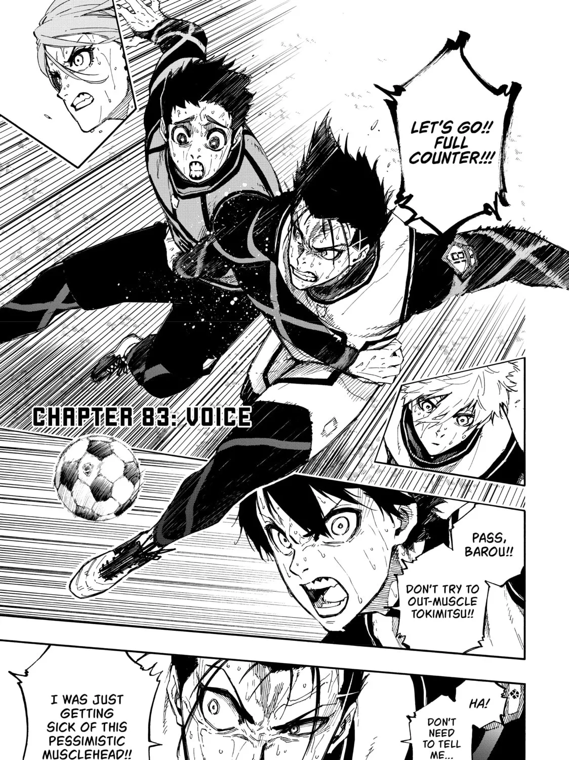 Read Blue Lock chapter 83 image 0 on Lezhin