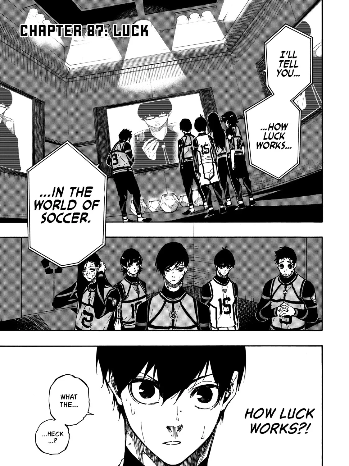 Read Blue Lock chapter 87 image 0 on Lezhin