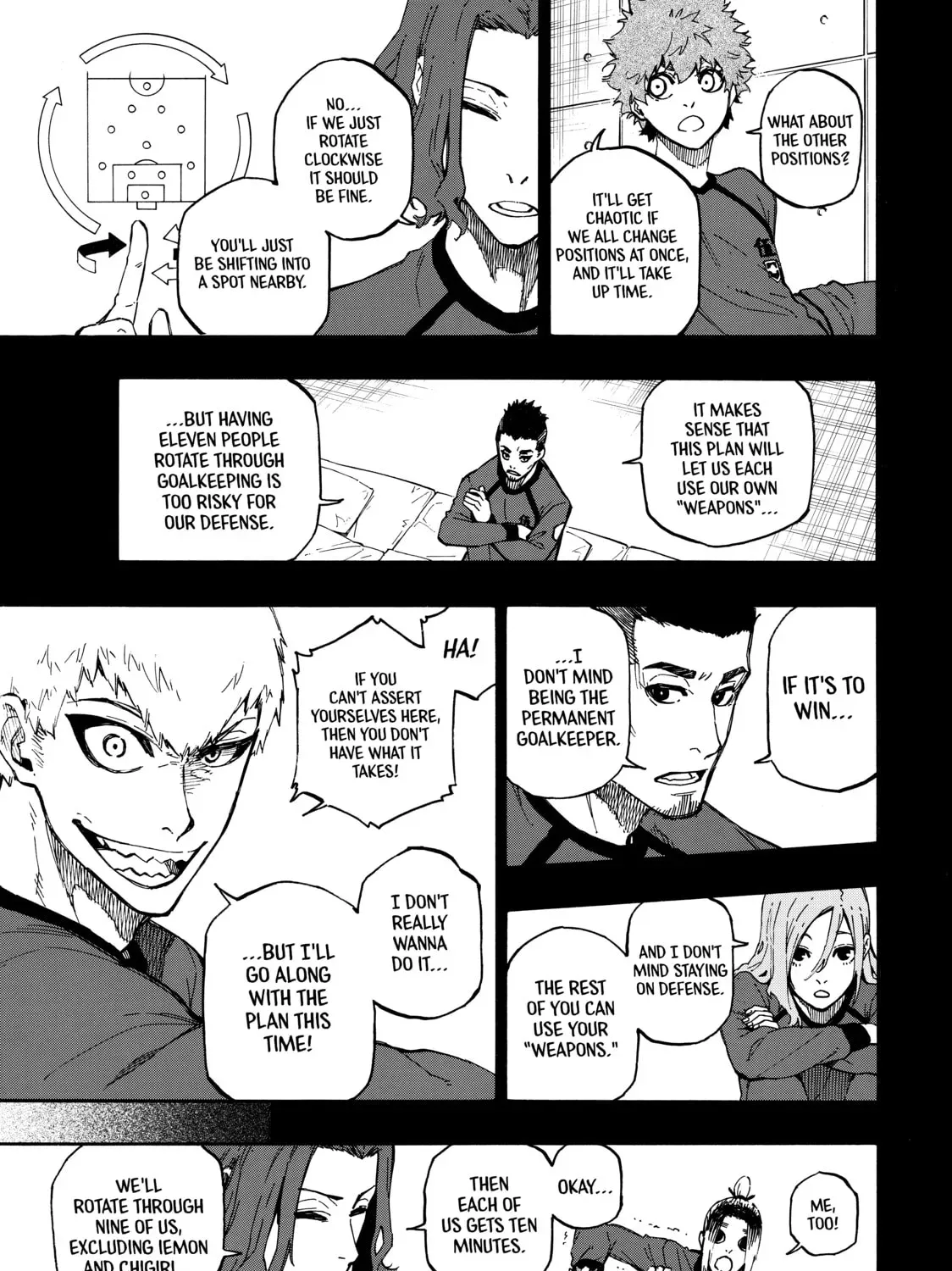Read Blue Lock chapter 9.1 image 8 on Lezhin