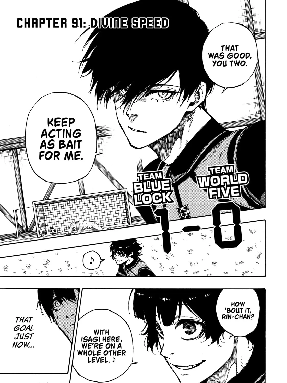 Read Blue Lock chapter 91 image 0 on Lezhin