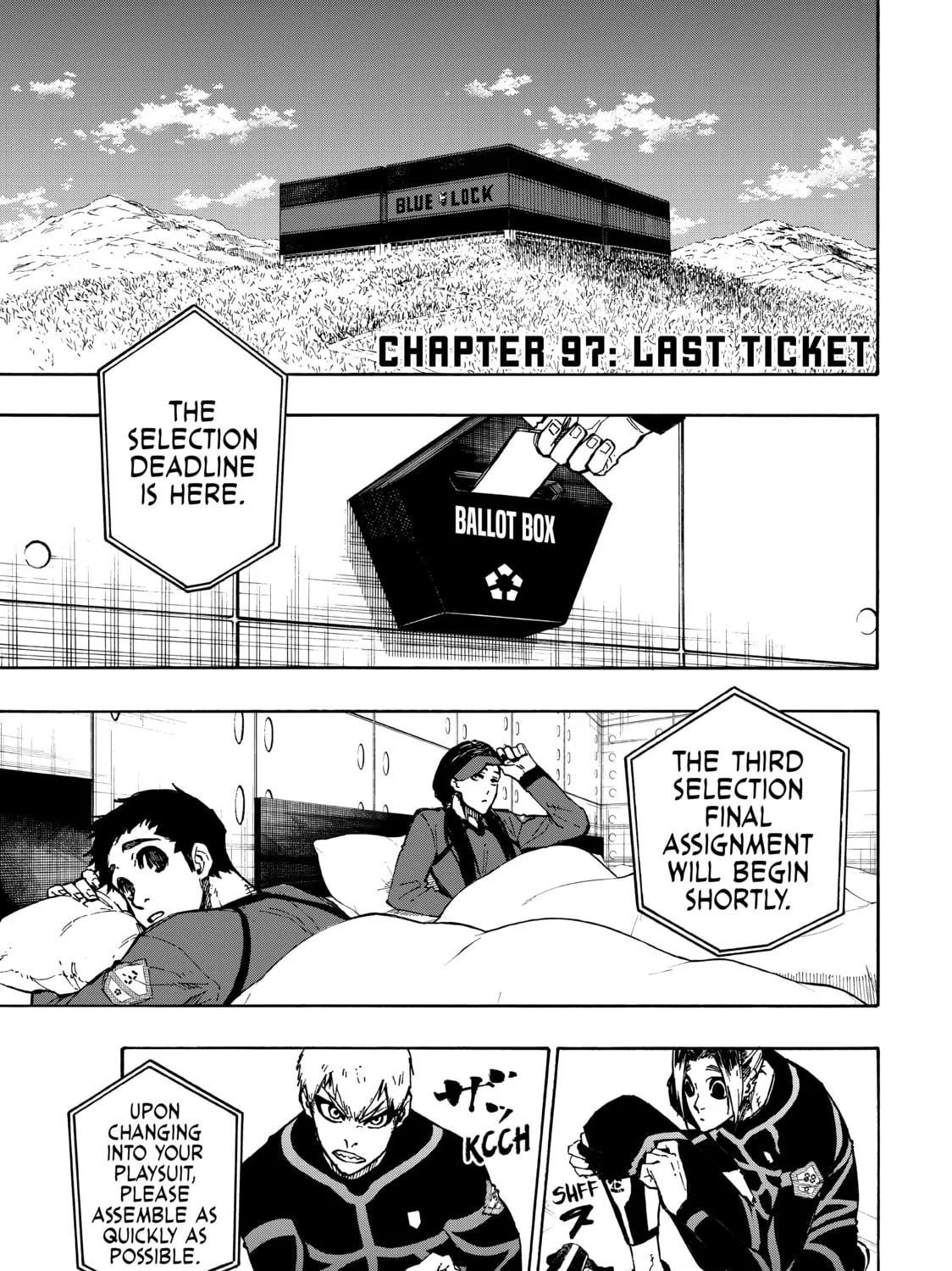 Read Blue Lock chapter 97 image 0 on Lezhin