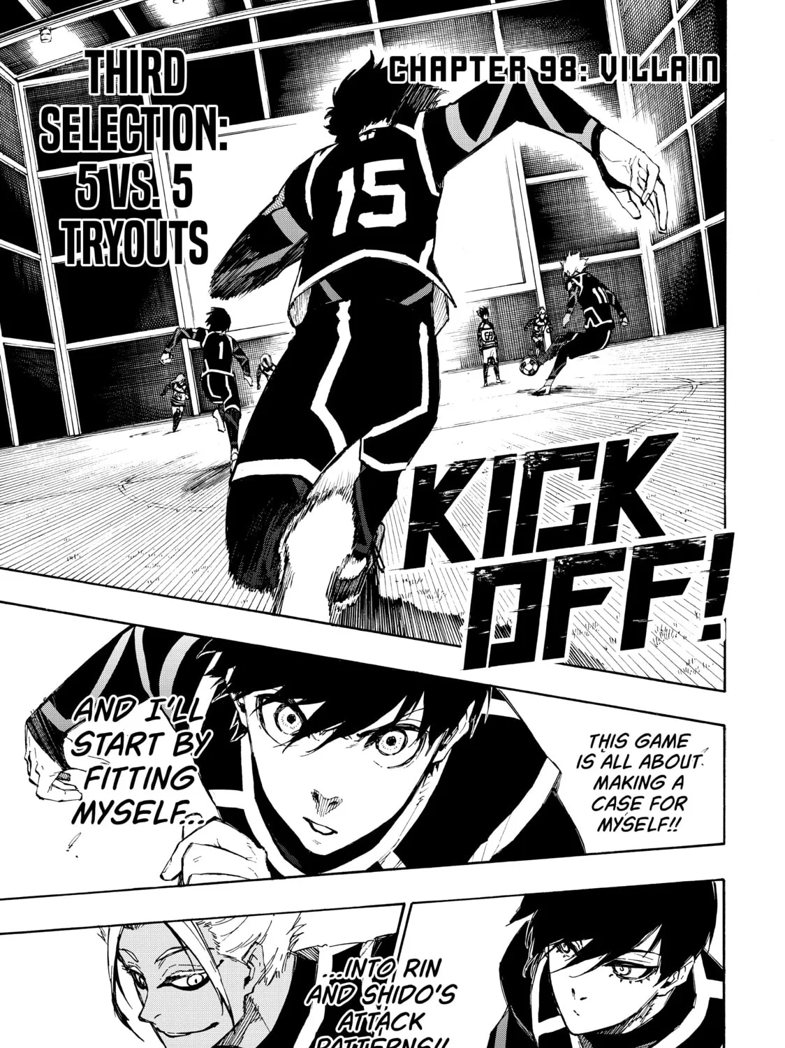 Read Blue Lock chapter 98 image 0 on Lezhin