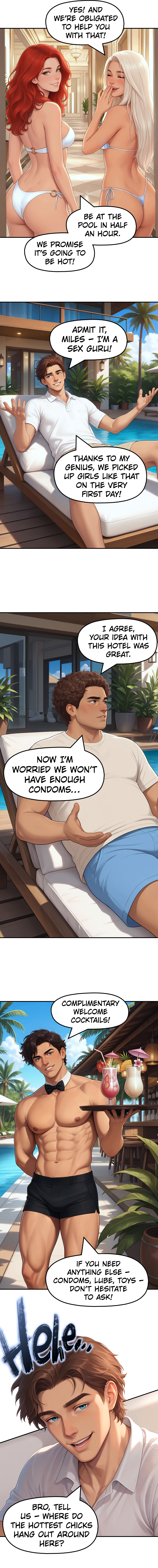 Read Blue Paradise chapter 3 image 5 on Lezhin