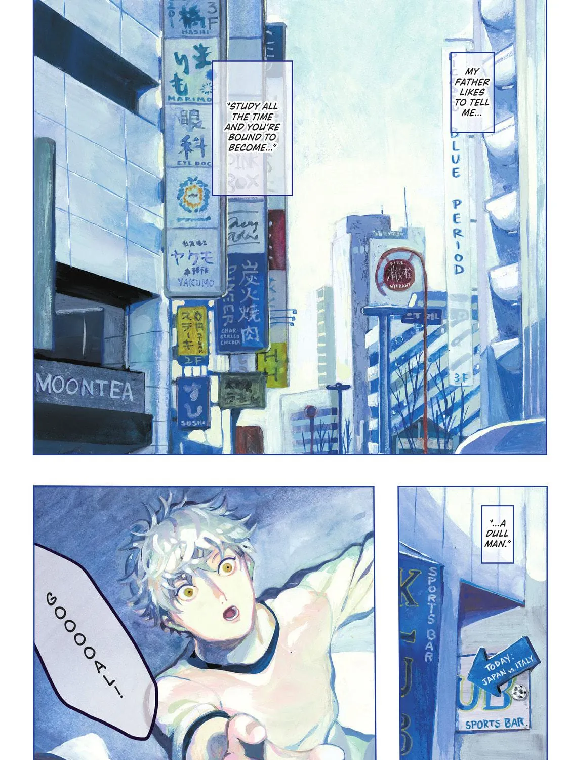 Read Blue Period chapter 1 image 4 on Lezhin