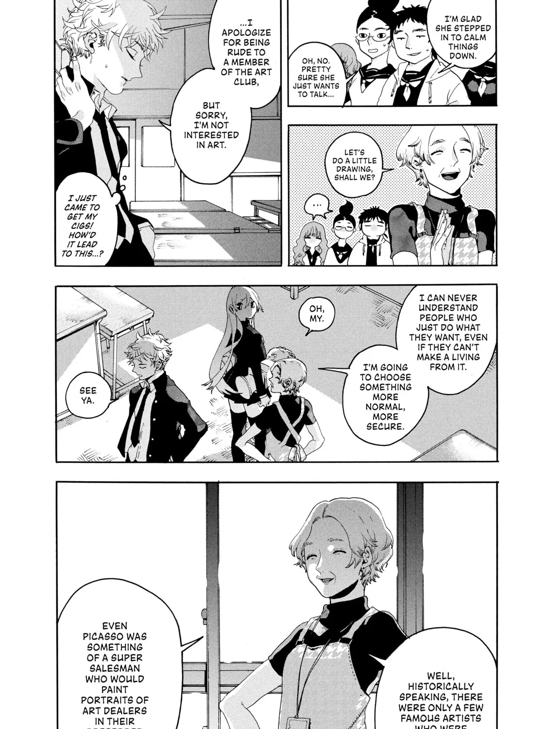 Read Blue Period chapter 1 image 56 on Lezhin