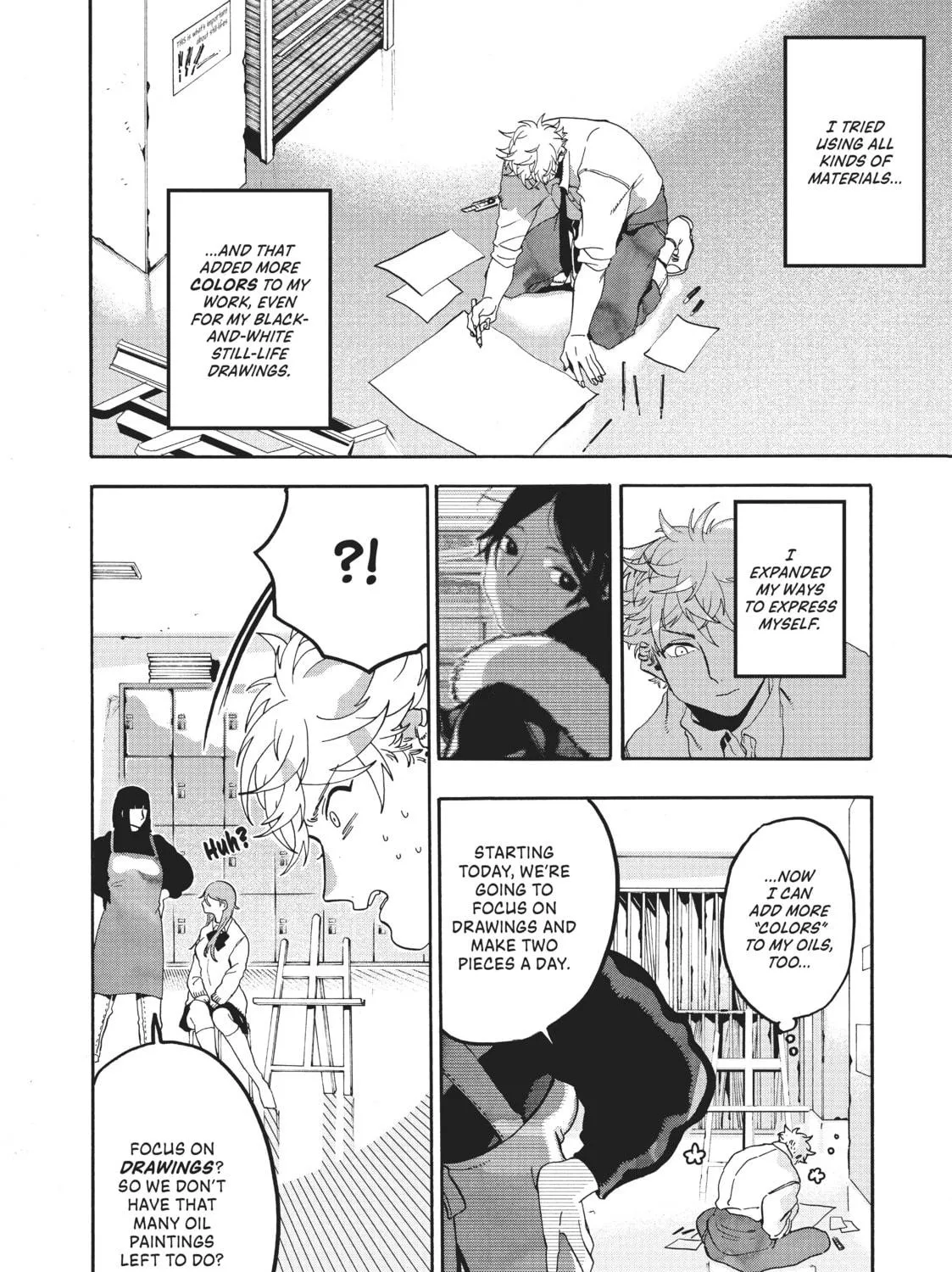 Read Blue Period chapter 13 image 16 on Lezhin