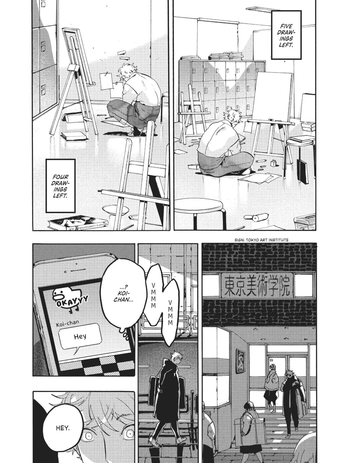 Read Blue Period chapter 14 image 62 on Lezhin
