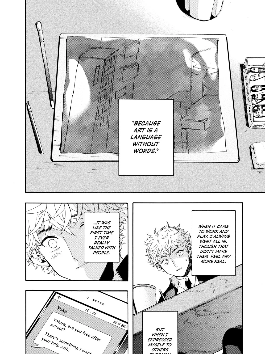 Read Blue Period chapter 2 image 2 on Lezhin