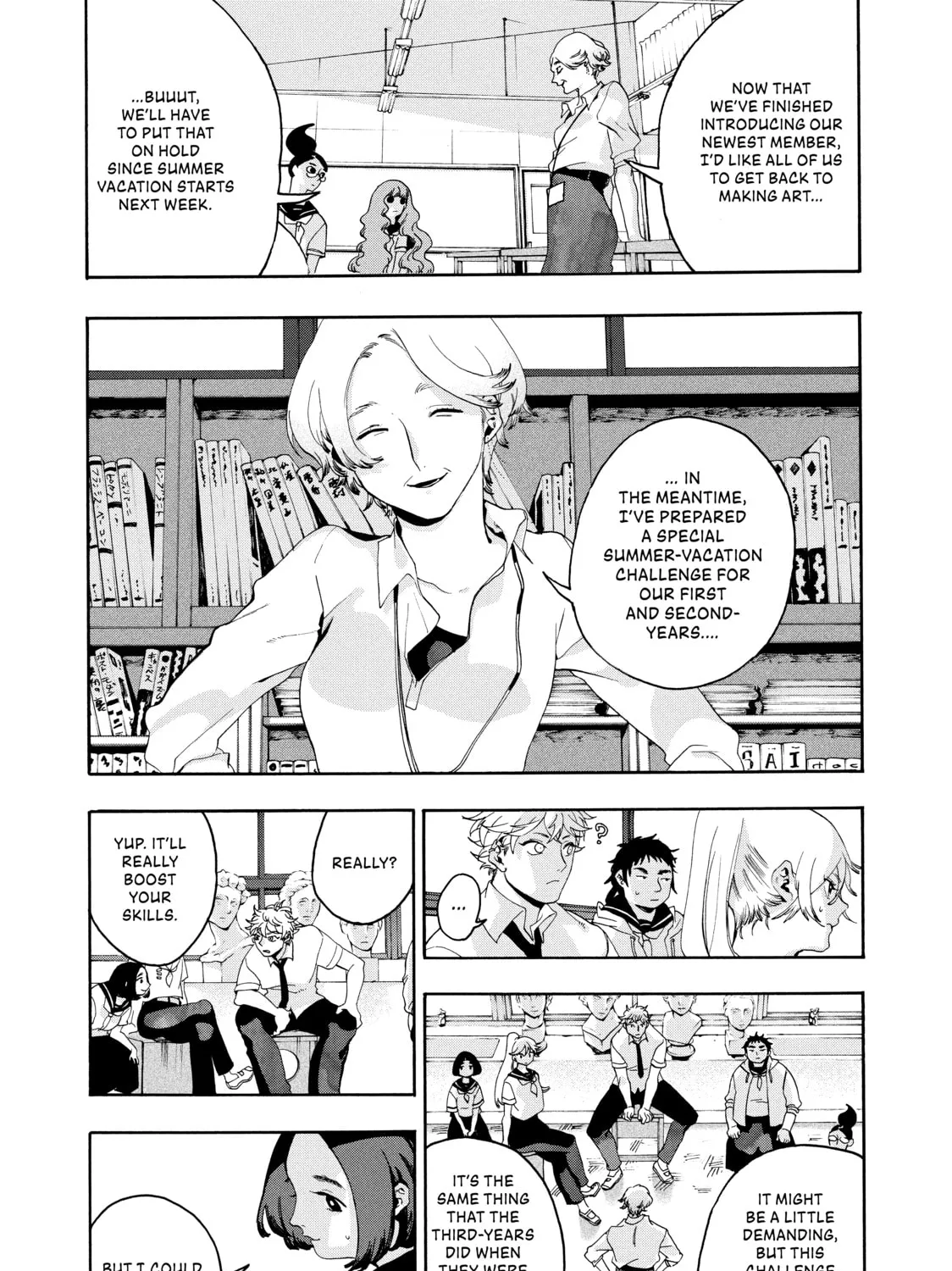 Read Blue Period chapter 3 image 12 on Lezhin