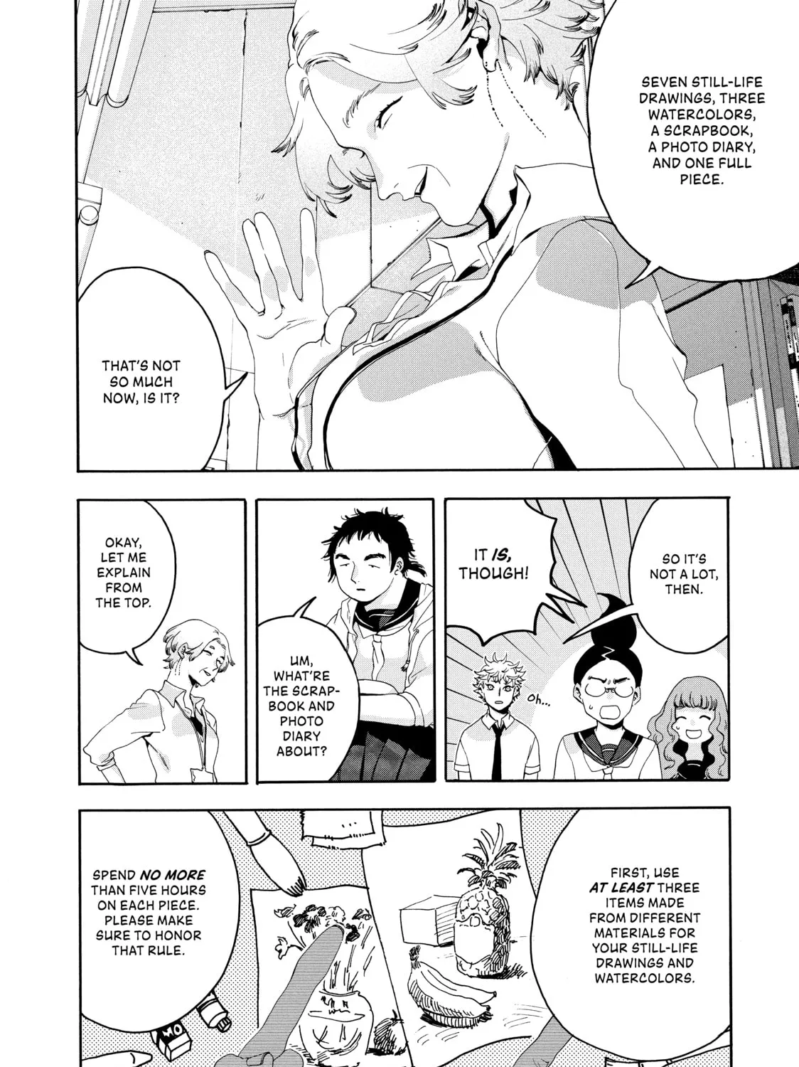 Read Blue Period chapter 3 image 14 on Lezhin