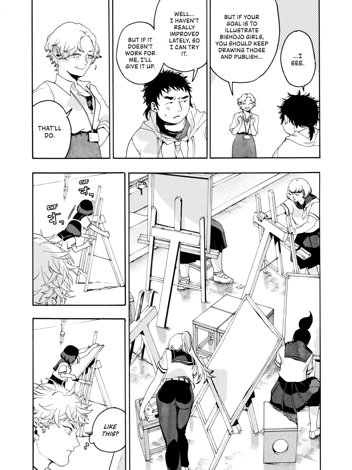 Read Blue Period chapter 3 image 24 on Lezhin