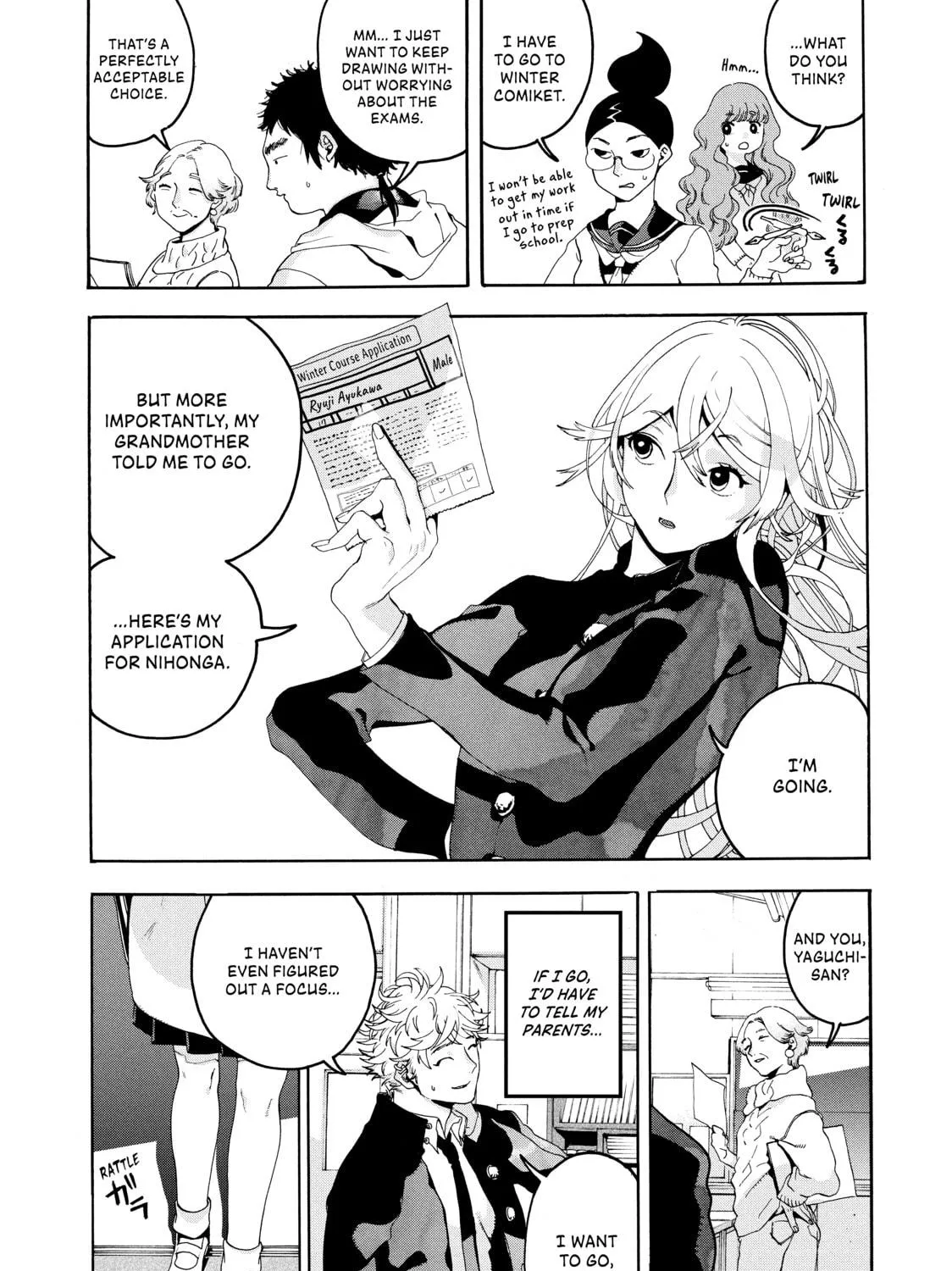 Read Blue Period chapter 4 image 16 on Lezhin