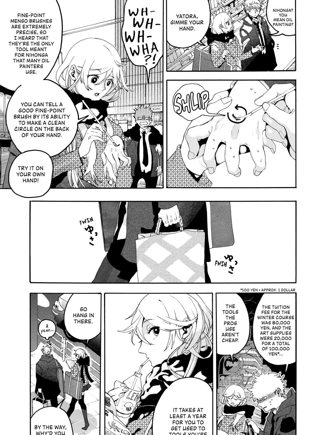 Read Blue Period chapter 4 image 28 on Lezhin