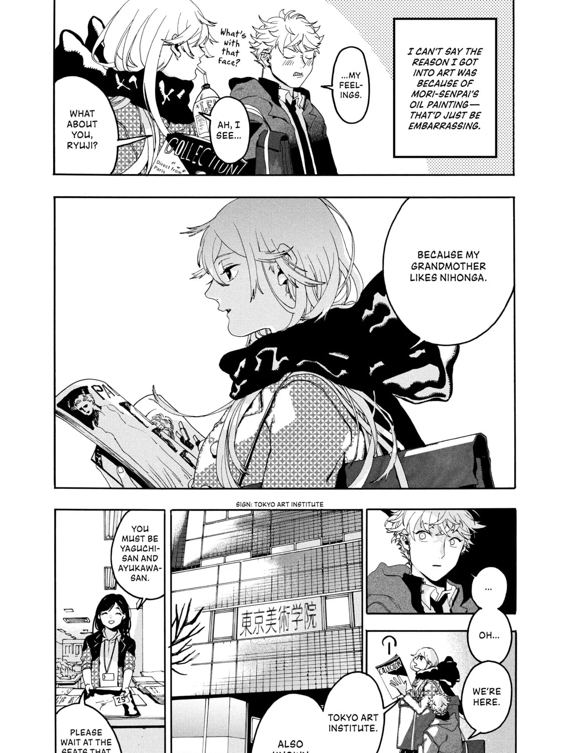 Read Blue Period chapter 4 image 30 on Lezhin
