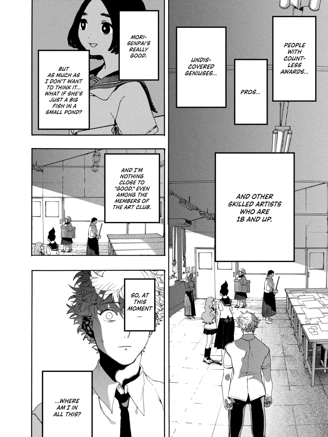 Read Blue Period chapter 4 image 6 on Lezhin