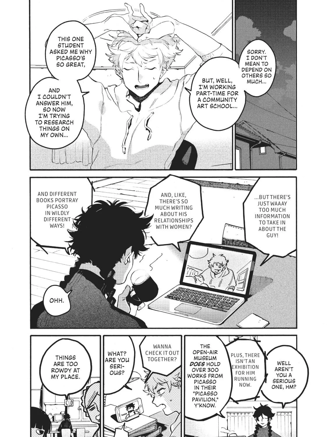 Read Blue Period chapter 43 image 34 on Lezhin